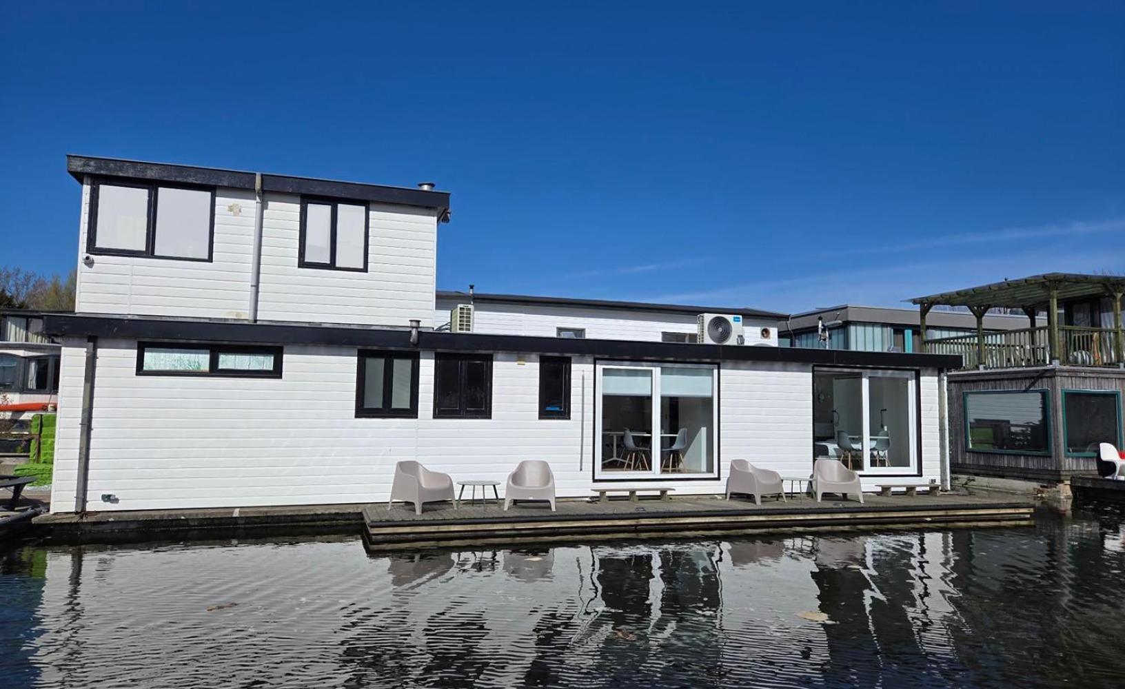 Houseboat The New Lake - Nieuwe Meer Amsterdam Buitenkant foto
